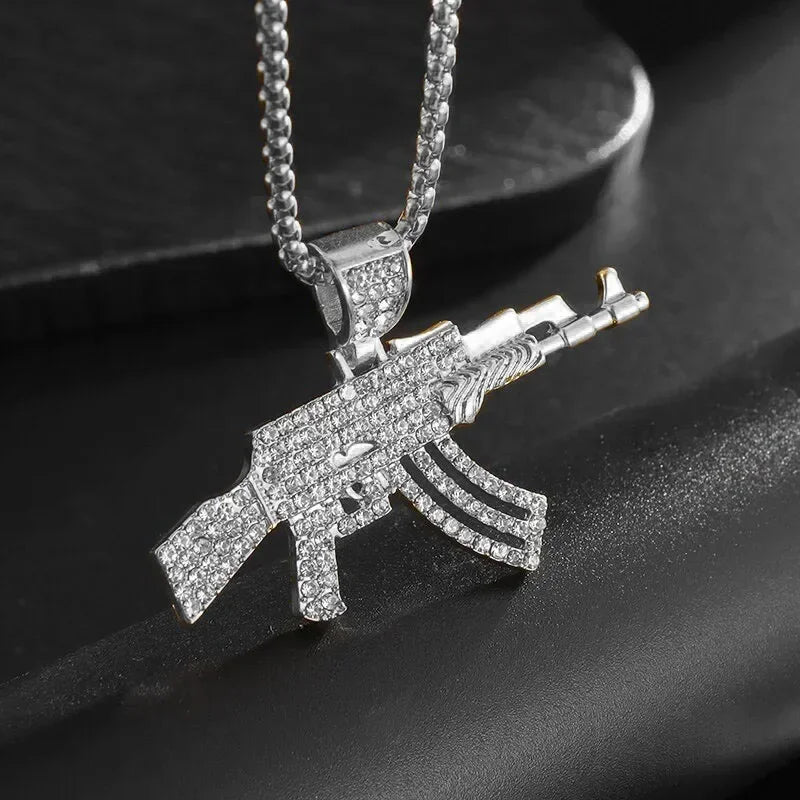 Naszyjnik z wisiorkiem "AK-47"