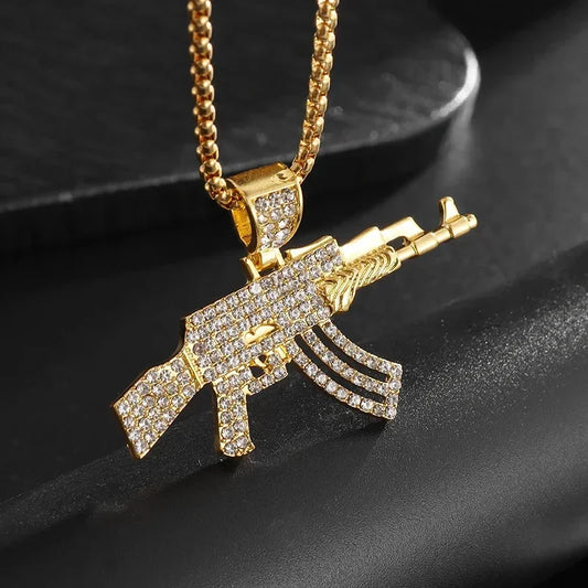 Naszyjnik z wisiorkiem "AK-47"